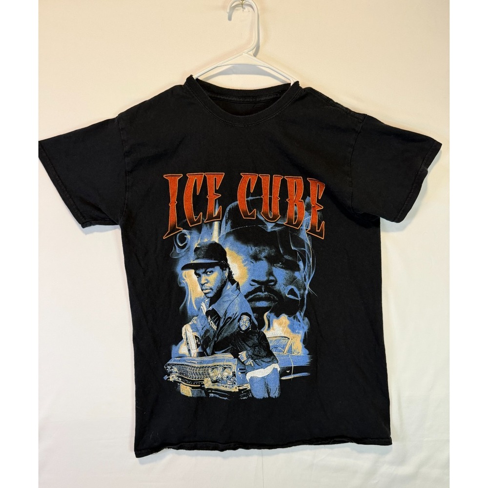 Ice Cube Graphic T-Shirt | Black | Size XL | Hip-Hop Streetwear